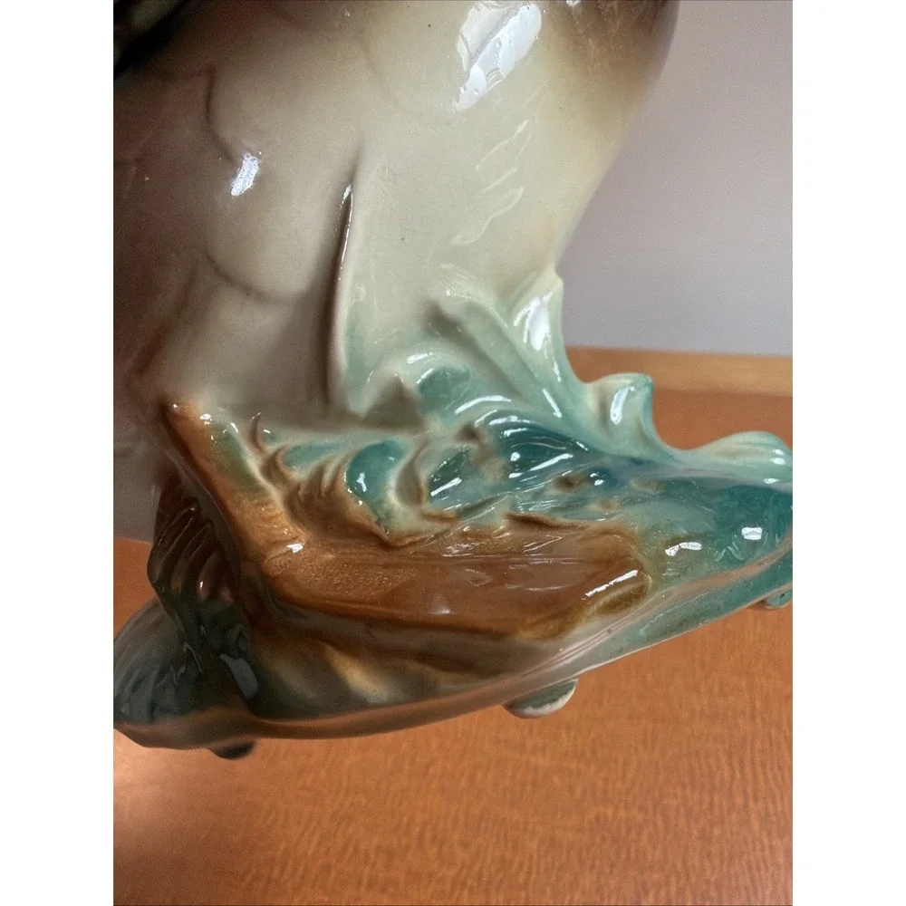 Royal Copley Mallard Duck Pottery Planter, Vintage
